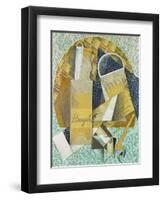 Bouteille De Banyuls, 1914-Juan Gris-Framed Premium Giclee Print