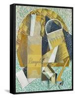 Bouteille De Banyuls, 1914-Juan Gris-Framed Stretched Canvas