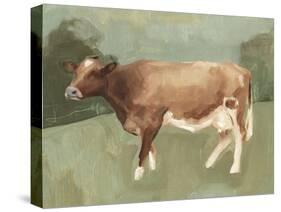 Bovine Field I-null-Stretched Canvas