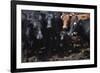 Bovine Selfie-Barry Hart-Framed Giclee Print