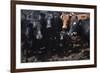 Bovine Selfie-Barry Hart-Framed Art Print