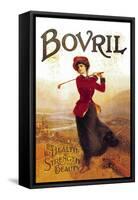 Bovril, For Health, Strength and Beauty-null-Framed Stretched Canvas