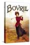 Bovril, For Health, Strength and Beauty-null-Stretched Canvas