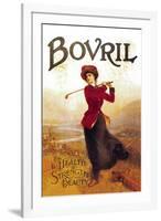 Bovril, For Health, Strength and Beauty-null-Framed Art Print