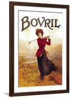 Bovril, For Health, Strength and Beauty-null-Framed Art Print