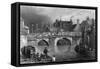 Bow Bridge 1839-WH Bartlett-Framed Stretched Canvas