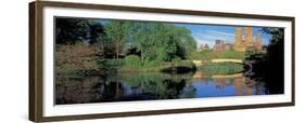 Bow Bridge and Central Park West View, NYC-Richard Berenholtz-Framed Art Print