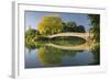 Bow Bridge, Central Park, Manhattan, New York-Rainer Mirau-Framed Photographic Print