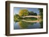 Bow Bridge, Central Park, Manhattan, New York-Rainer Mirau-Framed Photographic Print