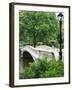 Bow Bridge, Central Park, Manhattan-Amanda Hall-Framed Photographic Print