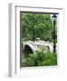 Bow Bridge, Central Park, Manhattan-Amanda Hall-Framed Premium Photographic Print