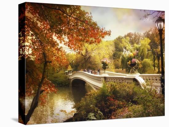 Bow Bridge Crossing-Jessica Jenney-Stretched Canvas