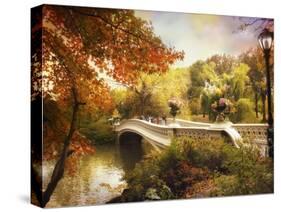 Bow Bridge Crossing-Jessica Jenney-Stretched Canvas