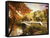 Bow Bridge Crossing-Jessica Jenney-Framed Stretched Canvas