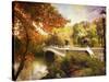 Bow Bridge Crossing-Jessica Jenney-Stretched Canvas