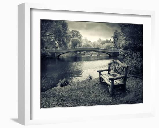 Bow Bridge Nostalgia-Jessica Jenney-Framed Giclee Print