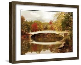 Bow Bridge Reflected-Jessica Jenney-Framed Giclee Print