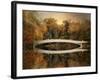 Bow Bridge Reflections-Jessica Jenney-Framed Giclee Print