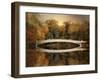 Bow Bridge Reflections-Jessica Jenney-Framed Giclee Print