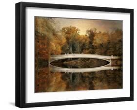 Bow Bridge Reflections-Jessica Jenney-Framed Giclee Print