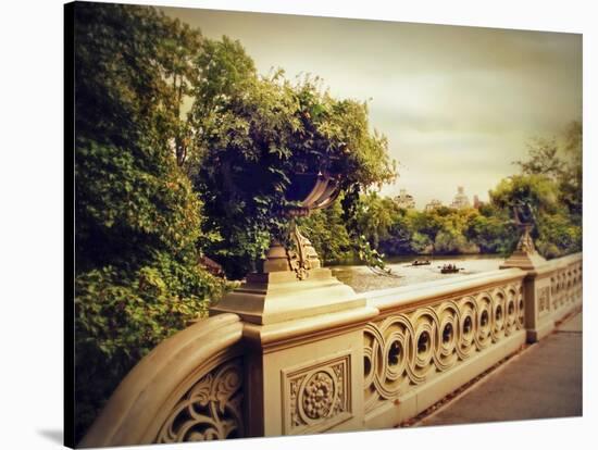 Bow Bridge View-Jessica Jenney-Stretched Canvas