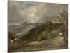 Bow Fell, Cumberland, 1807 (Oil on Canvas)-John Constable-Stretched Canvas