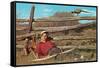 Bow Hunter Sleeping by Pheasant-null-Framed Stretched Canvas