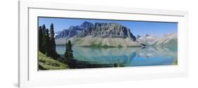 Bow Lake, Banff National Park, Rocky Mountains, Alberta, Canada-Hans Peter Merten-Framed Photographic Print