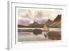 Bow Lake, Banff National Park-null-Framed Art Print