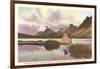 Bow Lake, Banff National Park-null-Framed Art Print