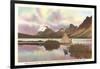 Bow Lake, Banff National Park-null-Framed Art Print