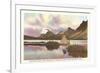 Bow Lake, Banff National Park-null-Framed Art Print
