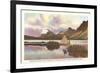 Bow Lake, Banff National Park-null-Framed Art Print