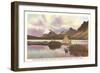 Bow Lake, Banff National Park-null-Framed Art Print