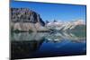 Bow Lake, Rocky Mountains, Banff National Park, Alberta, Canada-Hans Peter Merten-Mounted Photographic Print