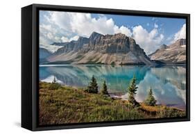 Bow Lake-Larry Malvin-Framed Stretched Canvas