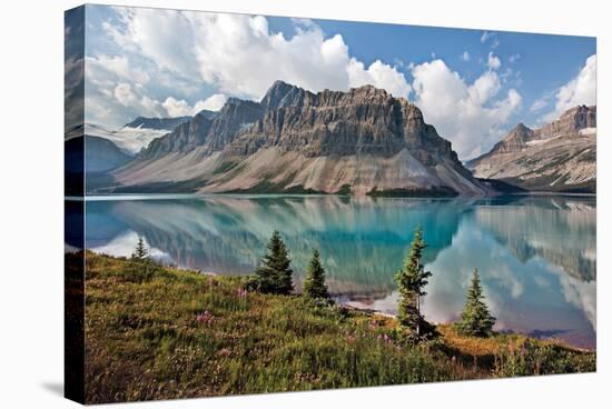 Bow Lake-Larry Malvin-Stretched Canvas