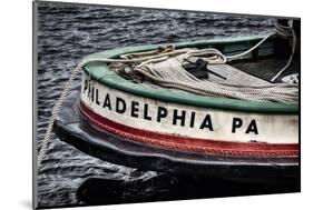 Bow Of A Tugboat, Philadelphia, PA-George Oze-Mounted Photographic Print