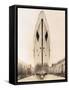 Bow of Queen Mary in Drydock-null-Framed Stretched Canvas