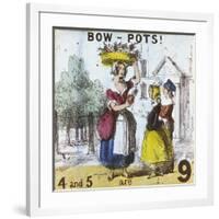 Bow-Pots!, Cries of London, C1840-TH Jones-Framed Giclee Print