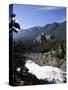 Bow River and Banff Springs Hotel, Banff National Park, Rocky Mountains, Alberta, Canada-Hans Peter Merten-Stretched Canvas