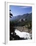 Bow River and Banff Springs Hotel, Banff National Park, Rocky Mountains, Alberta, Canada-Hans Peter Merten-Framed Photographic Print