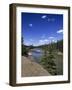 Bow River at Mount Temple Viewpoint on the Trans-Canada Highway, Banff National Park, Alberta-Pearl Bucknall-Framed Photographic Print