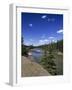 Bow River at Mount Temple Viewpoint on the Trans-Canada Highway, Banff National Park, Alberta-Pearl Bucknall-Framed Photographic Print