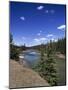 Bow River at Mount Temple Viewpoint on the Trans-Canada Highway, Banff National Park, Alberta-Pearl Bucknall-Mounted Photographic Print