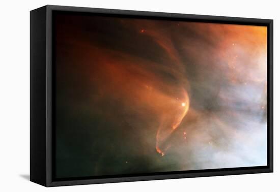 Bow Shock Near a Young Star Space Photo Art Poster Print-null-Framed Stretched Canvas