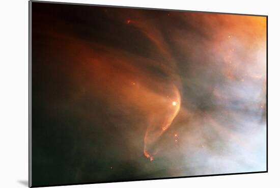 Bow Shock Near a Young Star Space Photo Art Poster Print-null-Mounted Poster