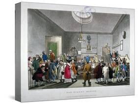 Bow Street Police Court, Westminster, London, 1808-Thomas Rowlandson-Stretched Canvas
