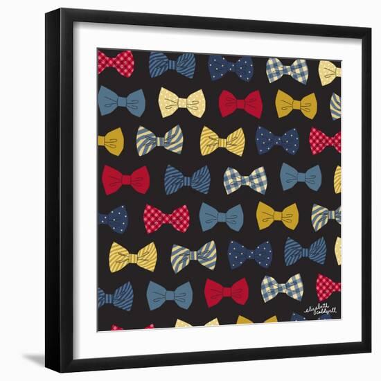 Bow Ties-Elizabeth Caldwell-Framed Premium Giclee Print