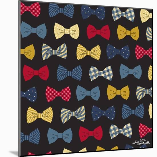 Bow Ties-Elizabeth Caldwell-Mounted Giclee Print